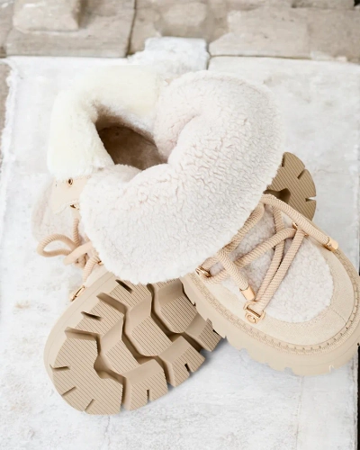 Royalfashion Lozin lace-up cizme de zăpadă pentru femei