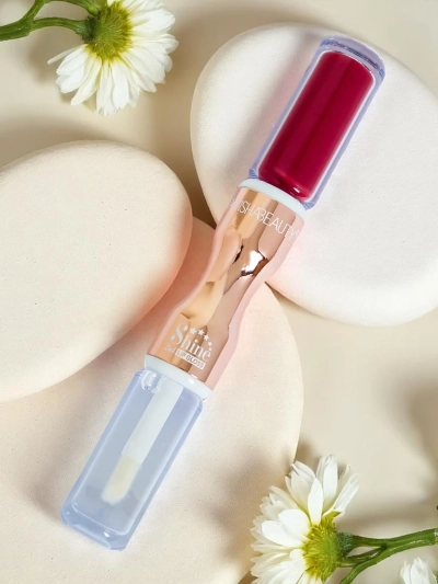 Ruj și Gloss Transparent 2-în-1 Ruby Woo