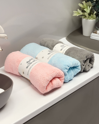 Royalfashion Set de 3 prosoape de baie