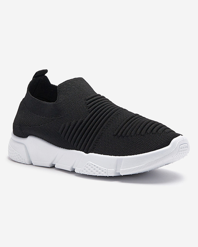 Pantofi sport slip-on de damă de culoare neagră Kollug- Footwear
