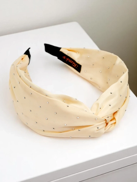 Royalfashion Bentiță cu cristale strălucitoare Shine Twist