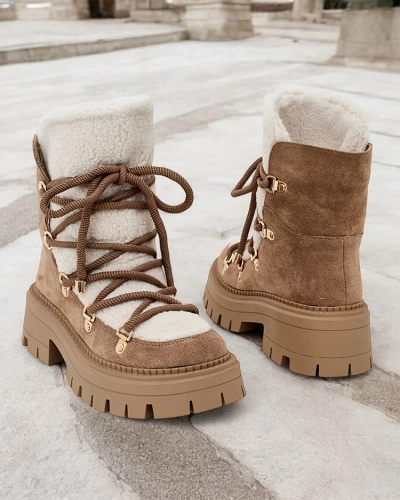 Royalfashion Lozin lace-up cizme de zăpadă pentru femei