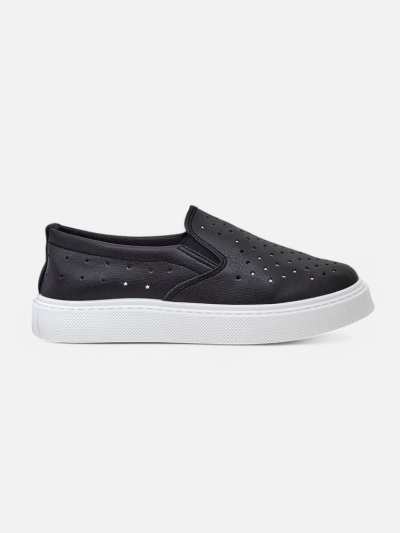 Royalfashion Pantofi slip-on perforați de femei Emayla