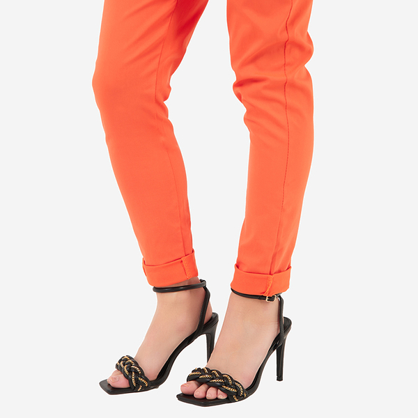 OUTLET Sandale de dama negre pe toc inalt Tenedi - Incaltaminte