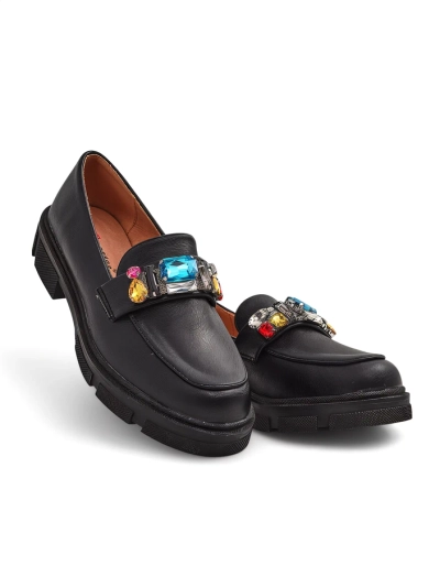 Mocasi de femei Royalfashion cu mărgele Narisco