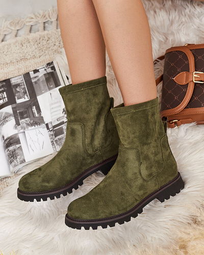 Royalfashion Cizme Gebimma pentru femei din eco-suede