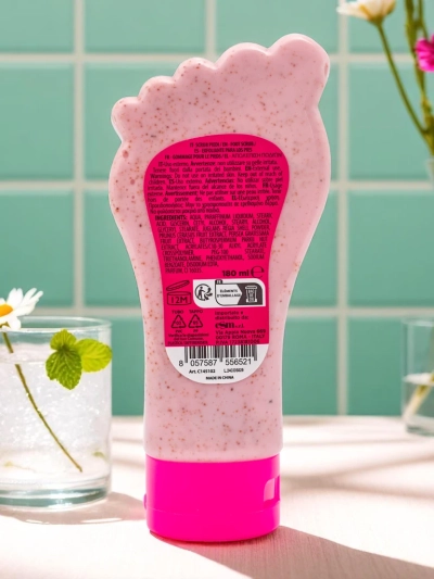 Scrub exfoliant grosier pentru picioare Cireașă