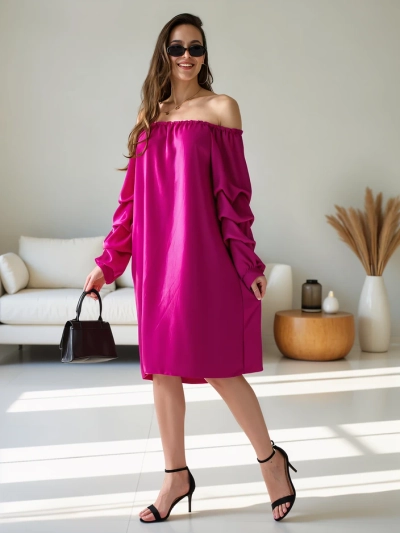 Rochie feminină Royalfashion Smooth a'la Spanish cu volane