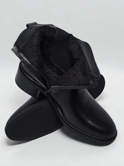 Botine de damă din piele ecologică Calivra