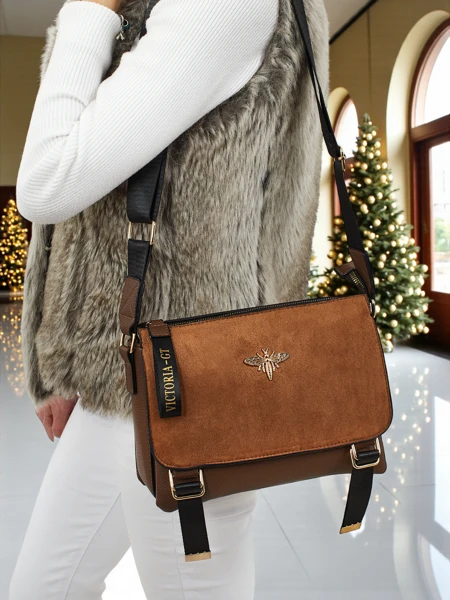 Geantă mică de damă din piele ecologică Tessaria