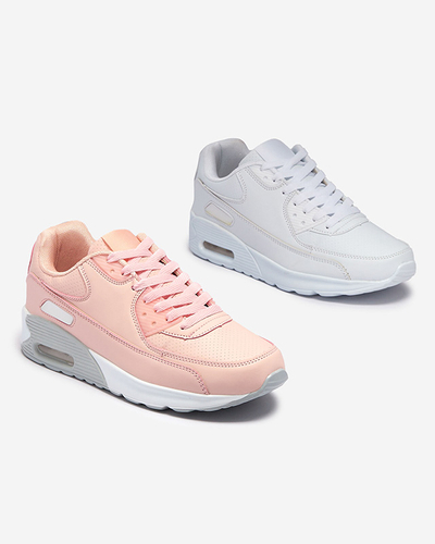 Pantofi sport de damă de culoare albă Delluni- Footwear