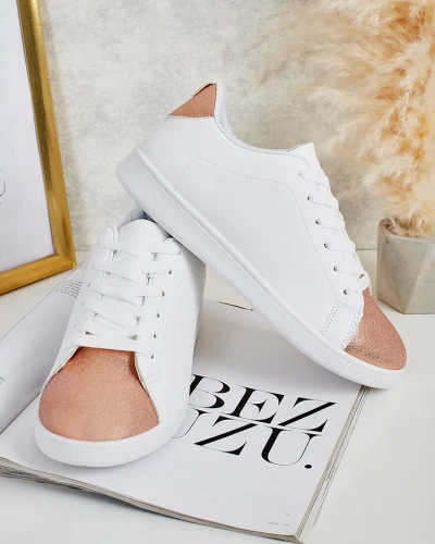 Sneakers de damă Athena Rosa din piele ecologică - colecția primăvară/vară