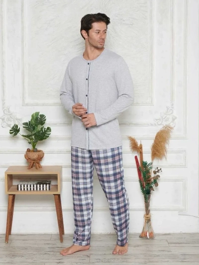 Pijama din bumbac pentru bărbați Royalfashion
