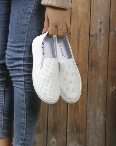 Royalfashion Pantofi slip-on perforați pentru femei Eppes