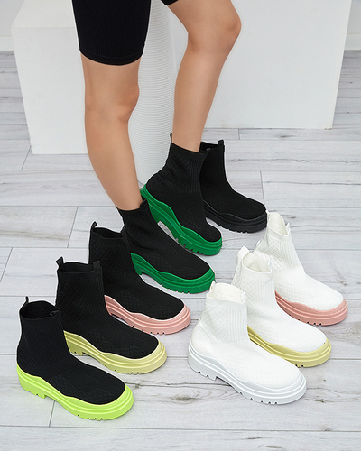 Pantofi Eleganți de Damă Lime în Stil Vintage