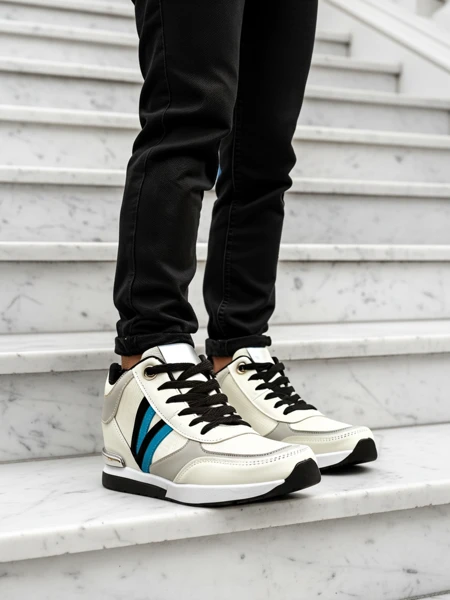 Calista Ekosystem Pantofi cu Pană Damă Albi