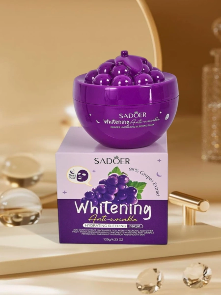 Calista Vitis Sleeping Mask – Mască hidratantă cu struguri Sadoer 120ml