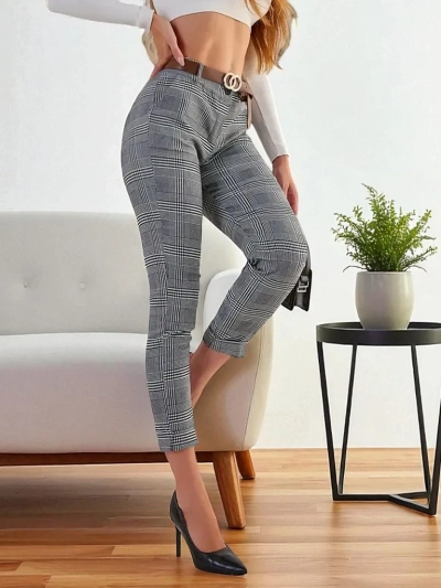Royalfashion Pantaloni din stofă pentru femei