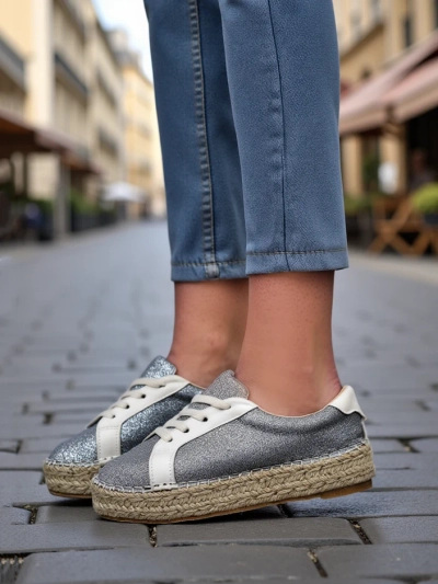 Adidași Royalfashion pentru femei cu sclipici Sercele