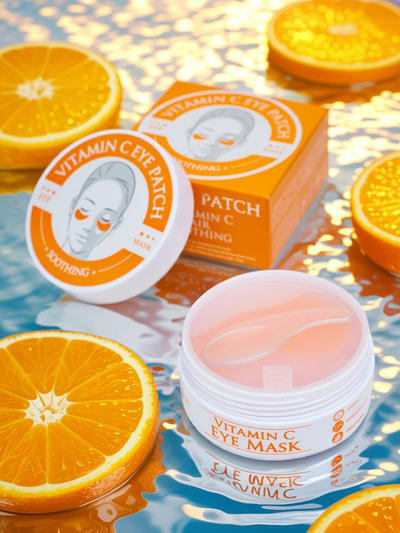 Plasturi pentru ochi cu colagen și vitamina C, 60 buc.