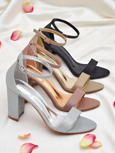 Royalfashion Sandale strălucitoare de damă Stella Glam