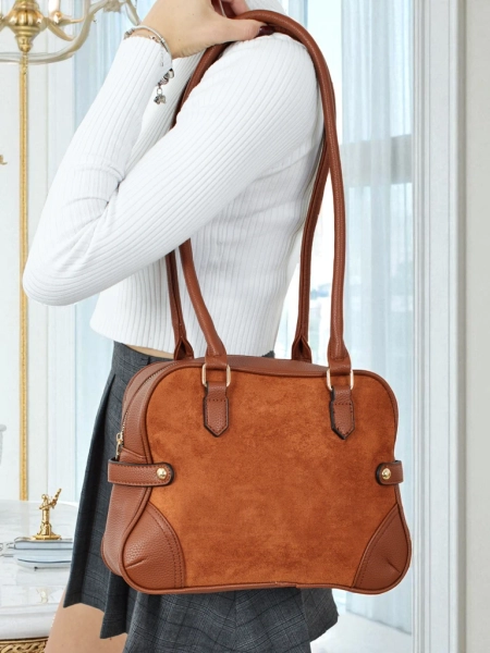 Geantă de damă shopper din piele ecologică Erelle