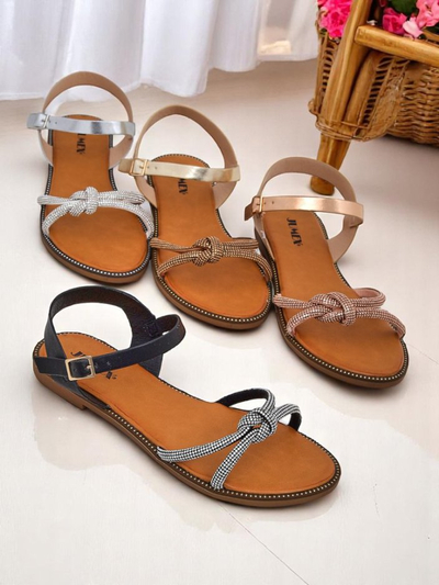 Royalfashion Uman Sanals wit Glista-Glista Bella Shine