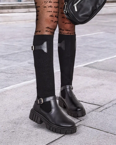 Cizme slip-on pentru femei de la Royalfashion Bizirre