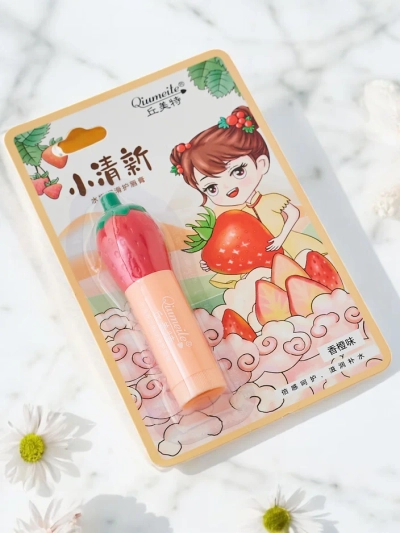 Balsam de buze cu aromă de căpșună 5g 6928119880488