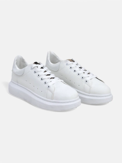 Lalla Bianca: Sneakers Eleganți Dama cu Platformă