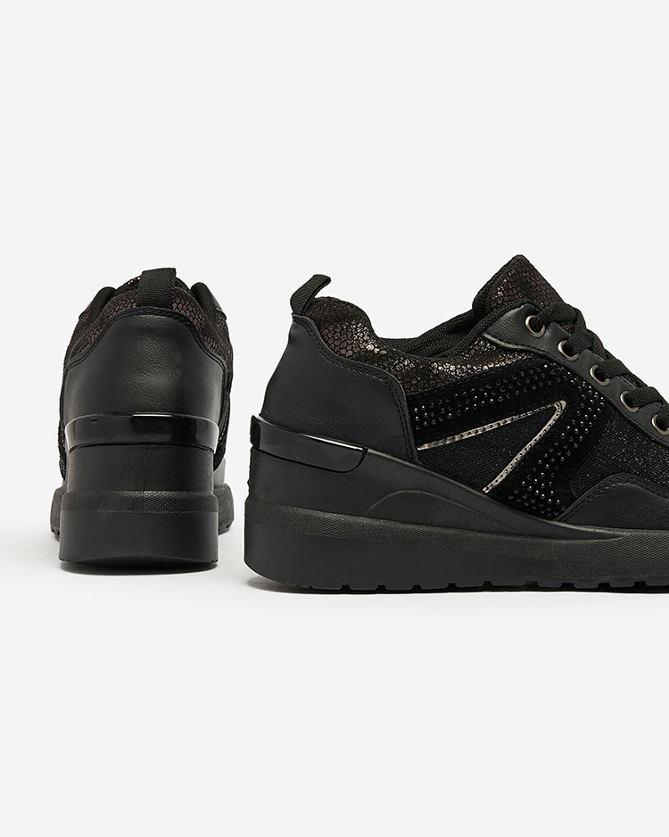 Royalfashion Adidași sport de damă cu toc platformă Lacyrllia