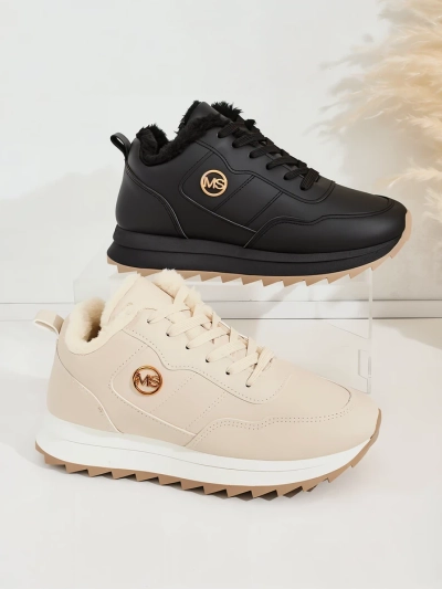 Royalfashion Adidași încălțați pentru femei cu blană Casot