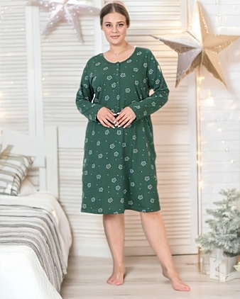 Royalfashion Camasă de noapte cu imprimeu