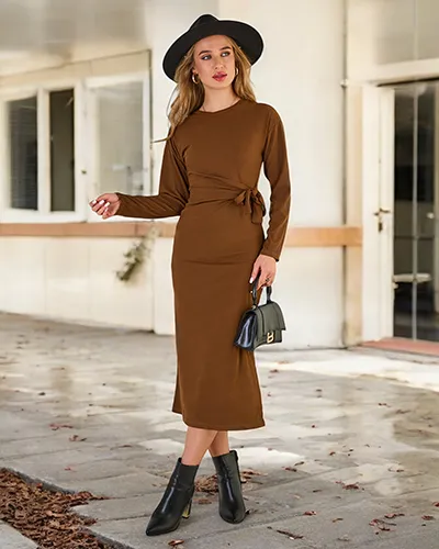 Royalfashion Rochie midi pentru femei