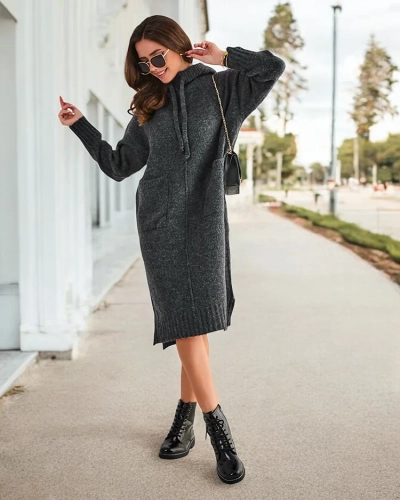 Fusta lungă tricotată pentru femei Royalfashion