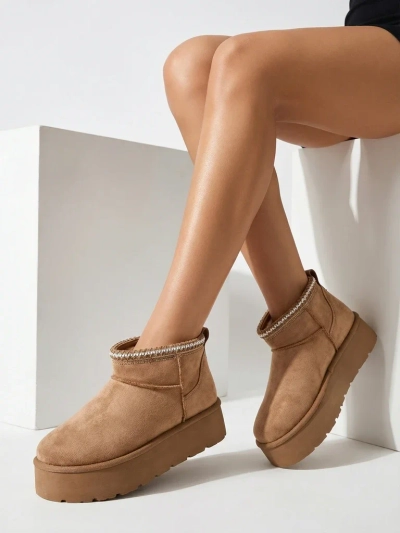 Royalfashion Cizme scurte pentru femei a'la cizme de zăpadă Xoalla