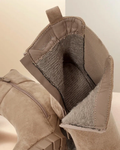 Ghetele de damă Royalfashion la nivelul gleznei pe postul Effo