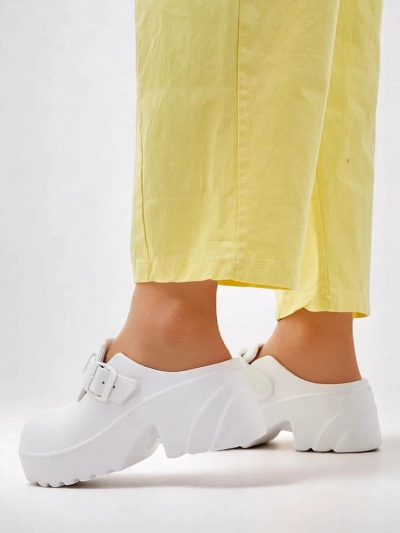 Sandale cu toc din cauciuc pentru femei Royalfashion Voxones