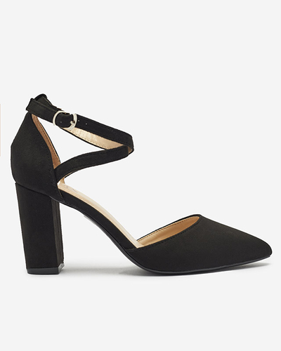 Pantofi negri de damă pe post de pantofi Amagy- Footwear