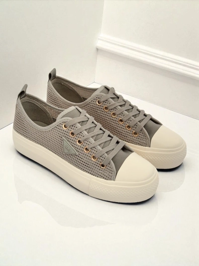 Tenis di Dama Callista Mesh Light Grey – konbinensia i estilo pa zomer i herfst
