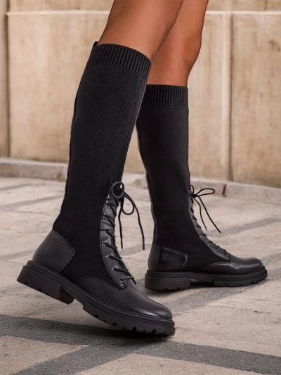 Cizme slip-on pentru femei de la Royalfashion Snissi