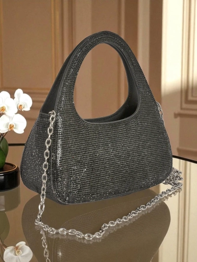 Royalfashion Kabatowa torebka damska z cyrkóniami Myra Quill