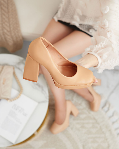 Royalfashion Pantofi de damă cu toc înalt Cellcas