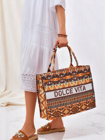 Royalfashion Geantă din material textil Dolce Vita Mood