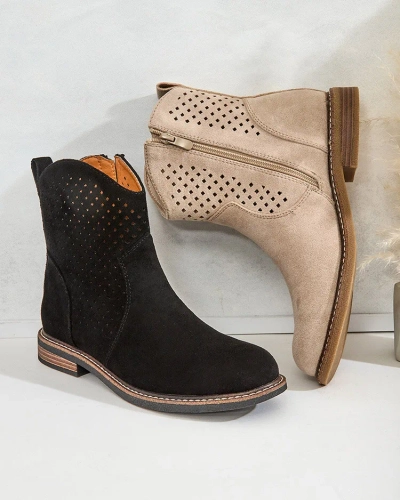 Royalfashion Cizme Toffas Openwork pentru femei