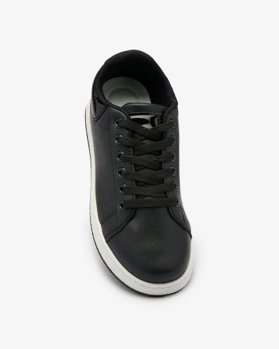 Royalfashion Negru pantofi sport pentru femei Classic Vibes