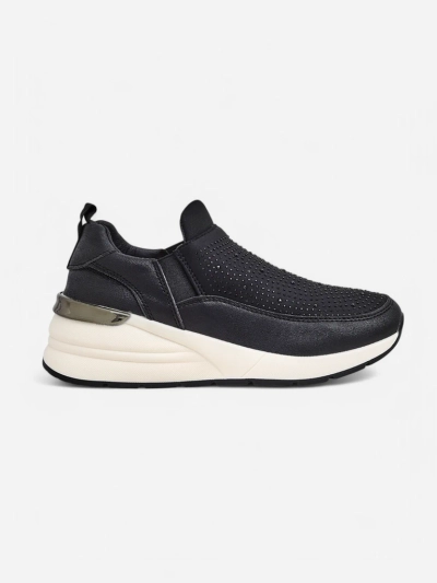 Pantofi sport slip-on pentru femei Royalfashion cu strasuri Elera