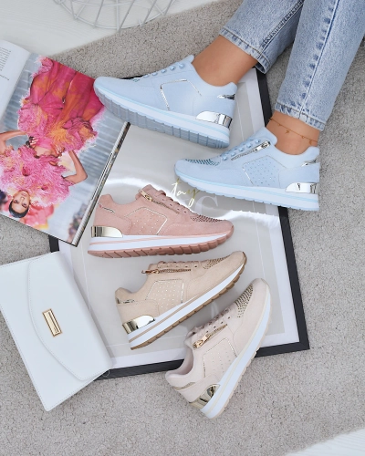 Pantofi sport pentru femei de culoare maro deschis Vlindere - Încălțăminte