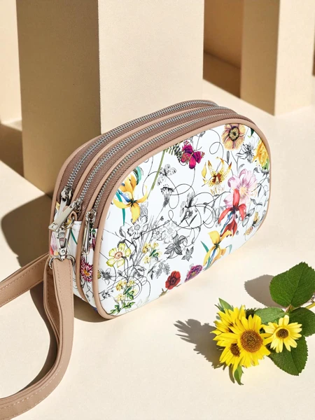 Royalfashion Geantă mică de damă din piele ecologică Floriana