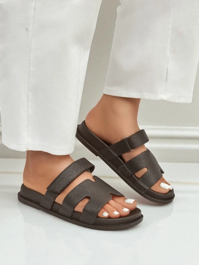 Royalfashion Papuci ReppiFlex pentru femei din piele ecologică